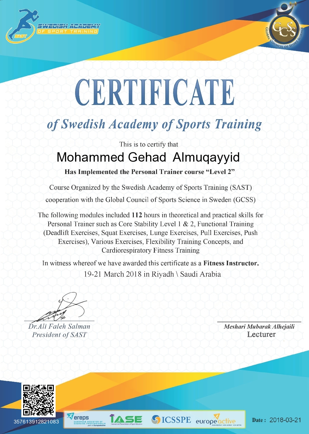 Mohammed Gehad  Almuqayyid